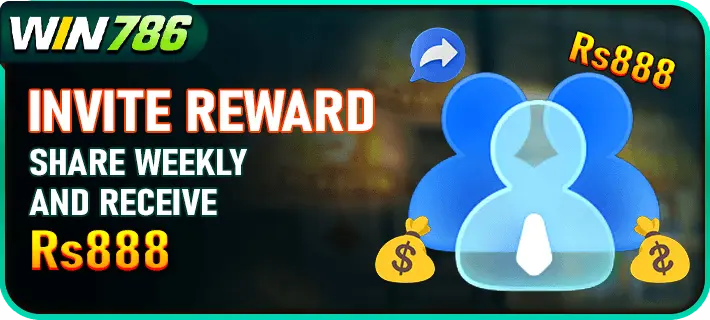 Win786 Game Invite Reward